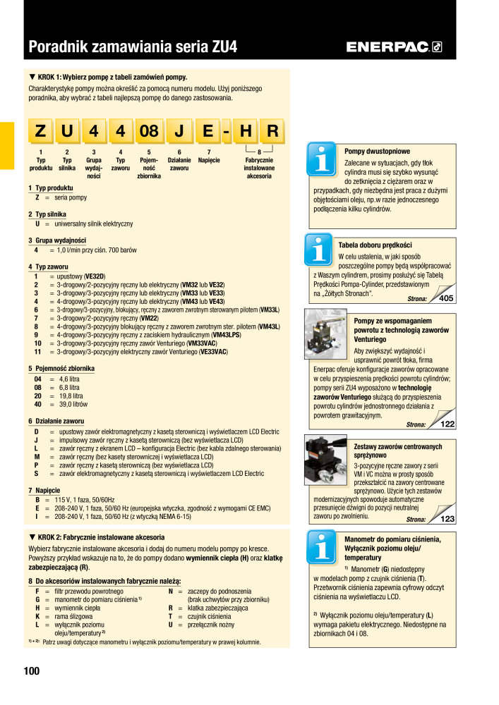 ENERPAC - NARZĘDZIA PRZEMYSŁOWE NR.: 21059 - Strona 102