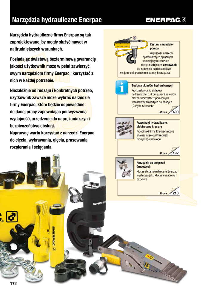 ENERPAC - NARZĘDZIA PRZEMYSŁOWE Č. 21059 - Strana 174