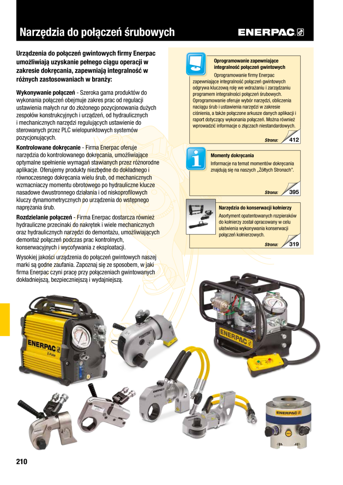 ENERPAC - NARZĘDZIA PRZEMYSŁOWE Nº: 21059 - Página 212