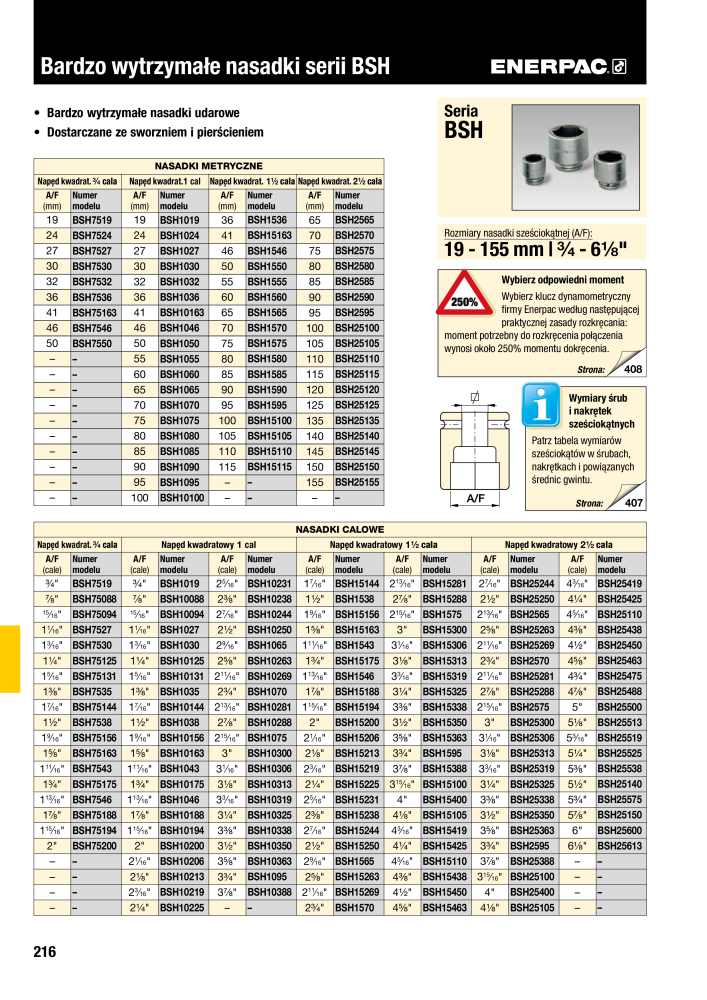 ENERPAC - NARZĘDZIA PRZEMYSŁOWE n.: 21059 - Pagina 218