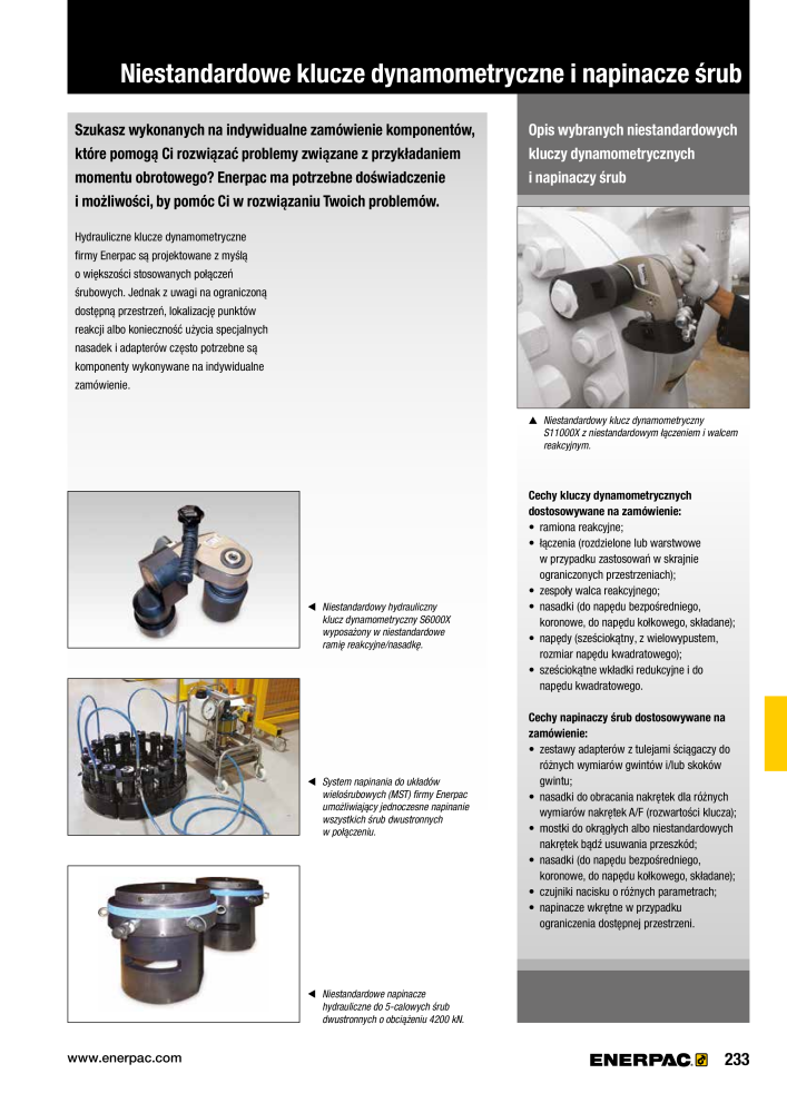 ENERPAC - NARZĘDZIA PRZEMYSŁOWE NO.: 21059 - Page 235