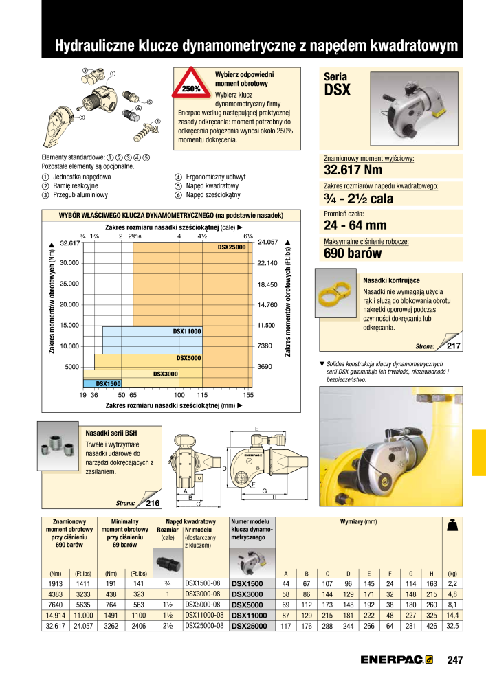 ENERPAC - NARZĘDZIA PRZEMYSŁOWE Nº: 21059 - Página 249