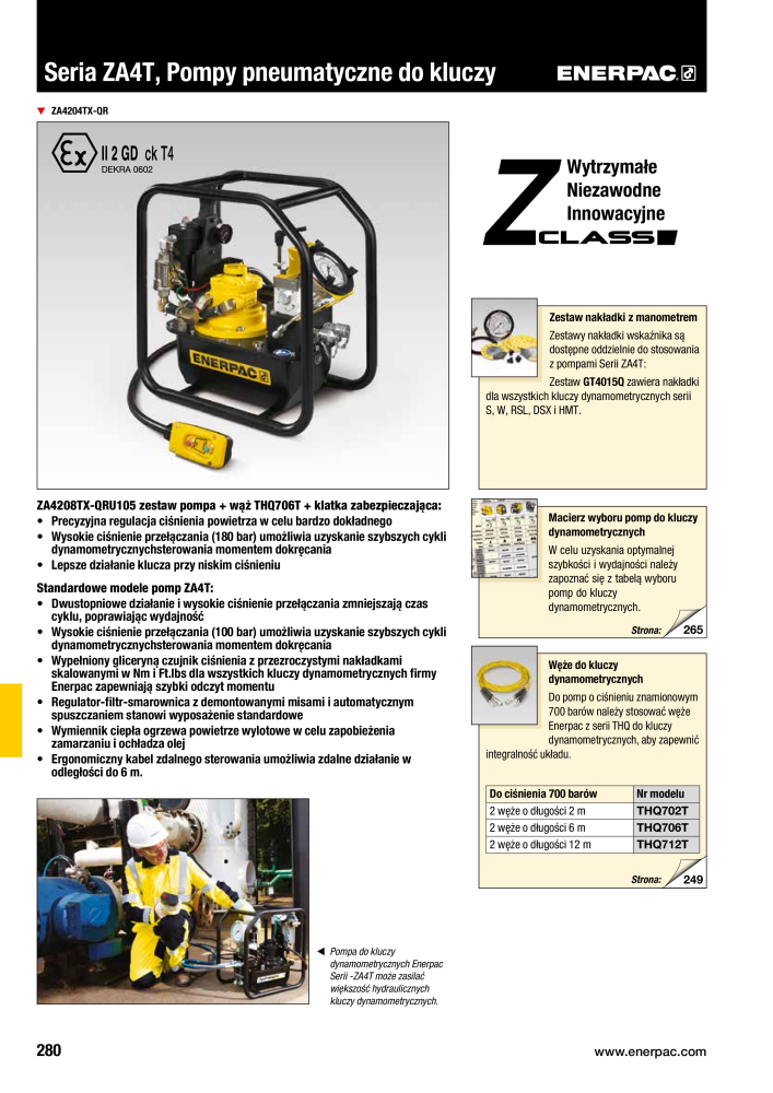 ENERPAC - NARZĘDZIA PRZEMYSŁOWE Nb. : 21059 - Page 282