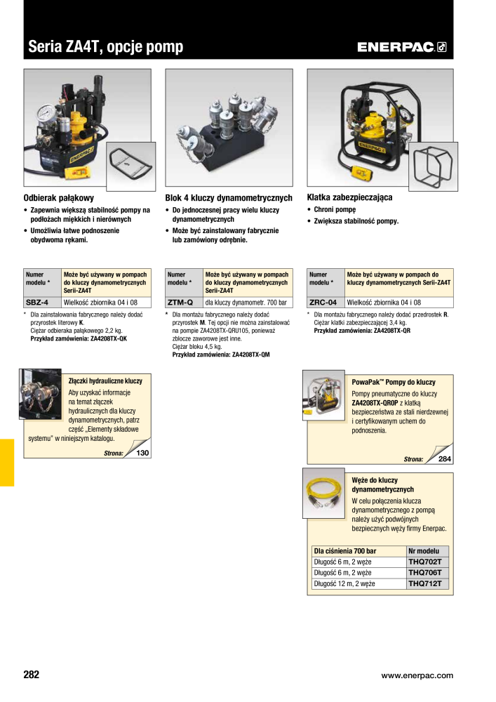 ENERPAC - NARZĘDZIA PRZEMYSŁOWE Nb. : 21059 - Page 284