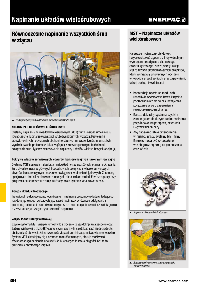 ENERPAC - NARZĘDZIA PRZEMYSŁOWE NR.: 21059 - Strona 306