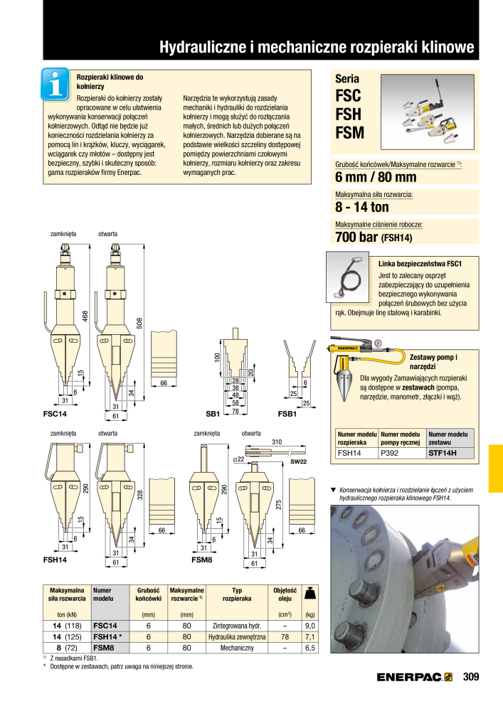 ENERPAC - NARZĘDZIA PRZEMYSŁOWE NR.: 21059 - Strona 311