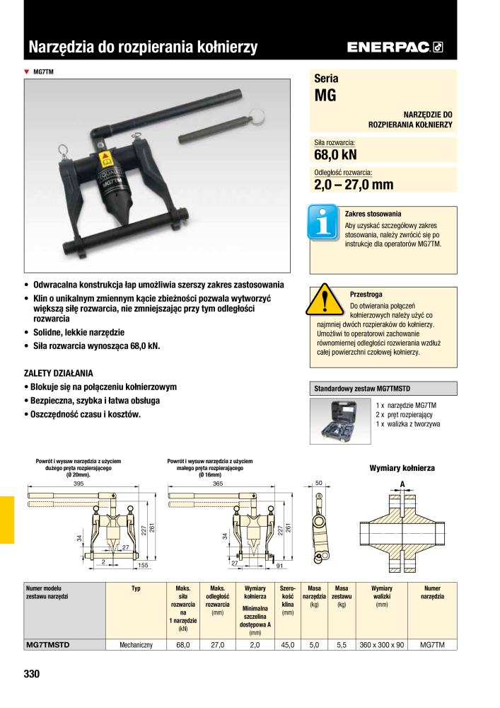 ENERPAC - NARZĘDZIA PRZEMYSŁOWE NR.: 21059 - Strona 332