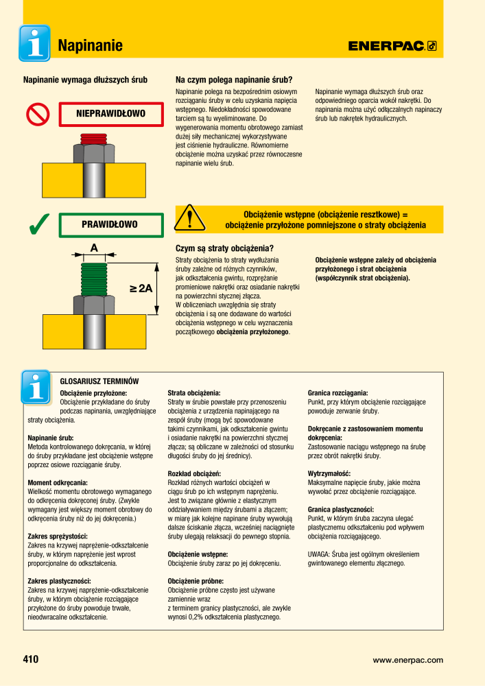 ENERPAC - NARZĘDZIA PRZEMYSŁOWE Nº: 21059 - Página 412