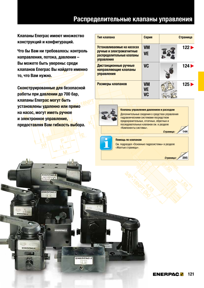 ENERPAC - ПРОМЫШЛЕННЫЕ ИНСТРУМЕНТЫ NR.: 21062 - Strona 123