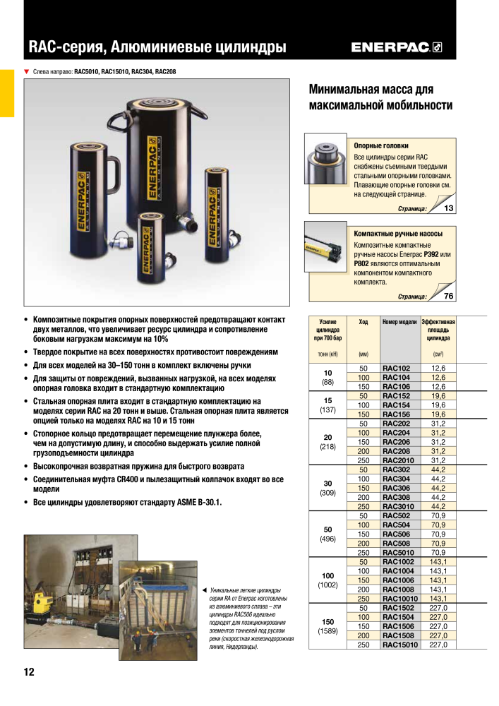 ENERPAC - ПРОМЫШЛЕННЫЕ ИНСТРУМЕНТЫ Nb. : 21062 - Page 14