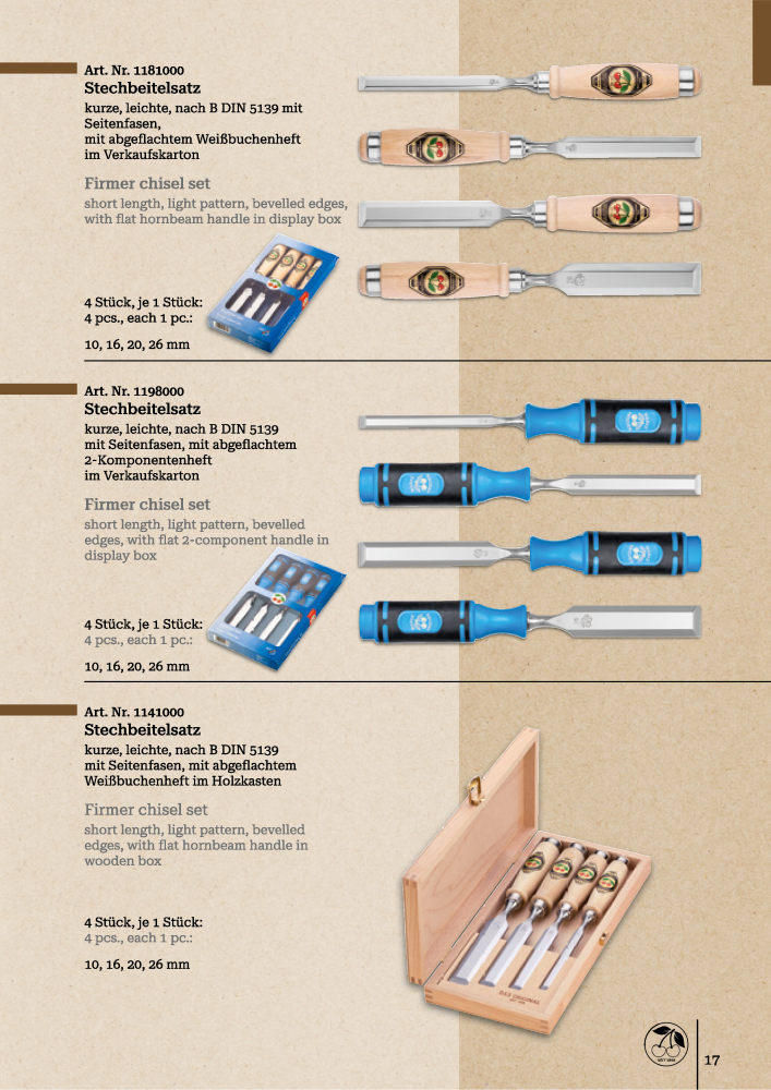 Kirschen Tools Catalog NR.: 21076 - Strona 17