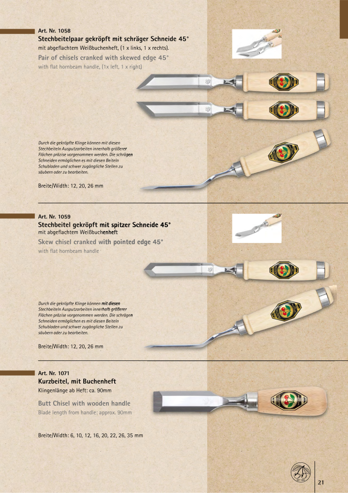 Kirschen Tools Catalog NO.: 21076 - Page 21