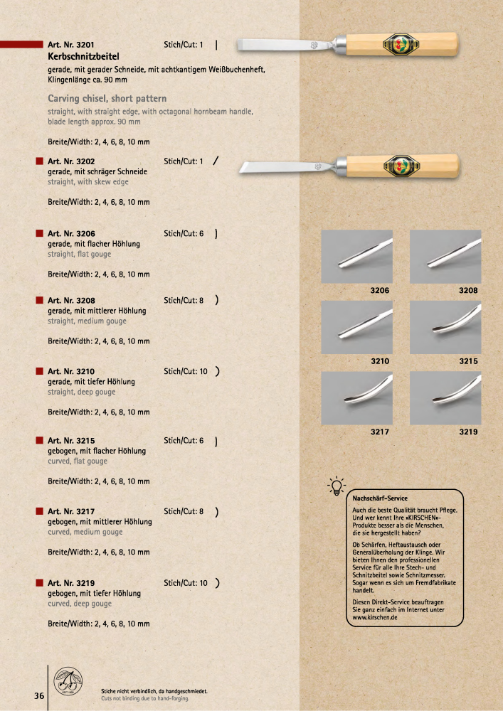 Kirschen Tools Catalog NR.: 21076 - Strona 36