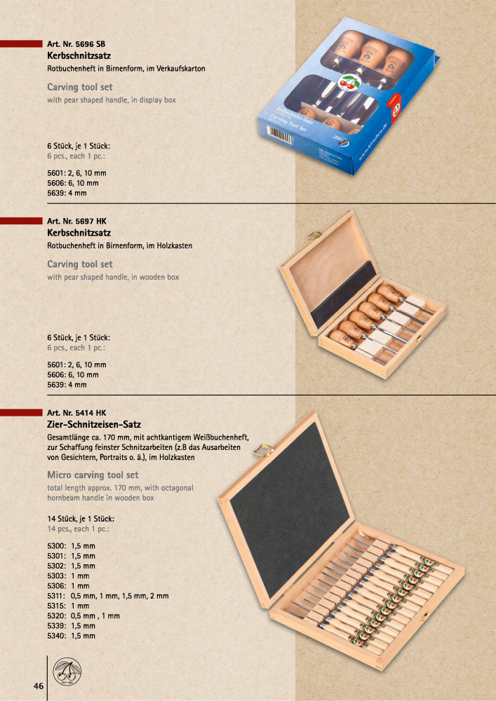 Kirschen Tools Catalog NR.: 21076 - Side 46