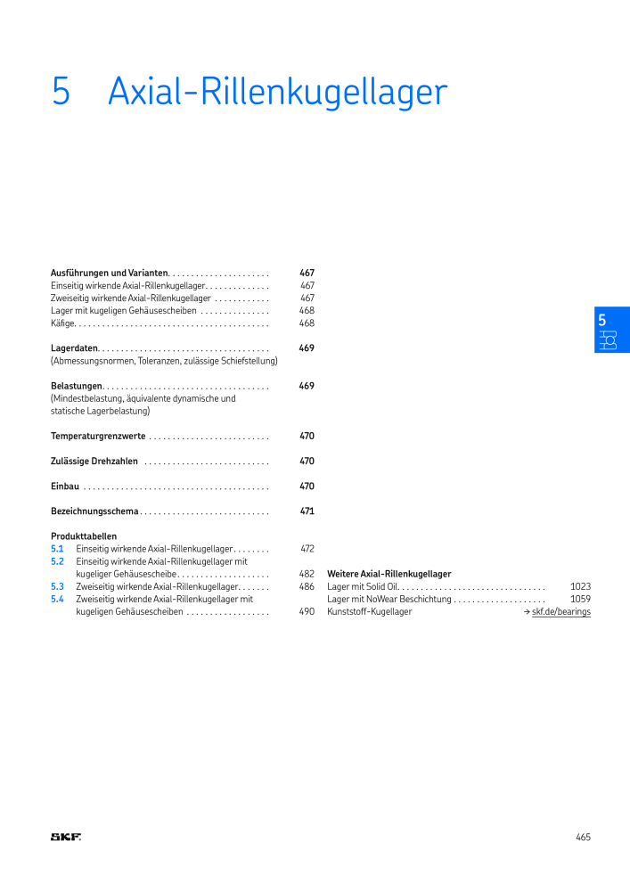 SKF - Wälzlager Nº: 21089 - Página 467