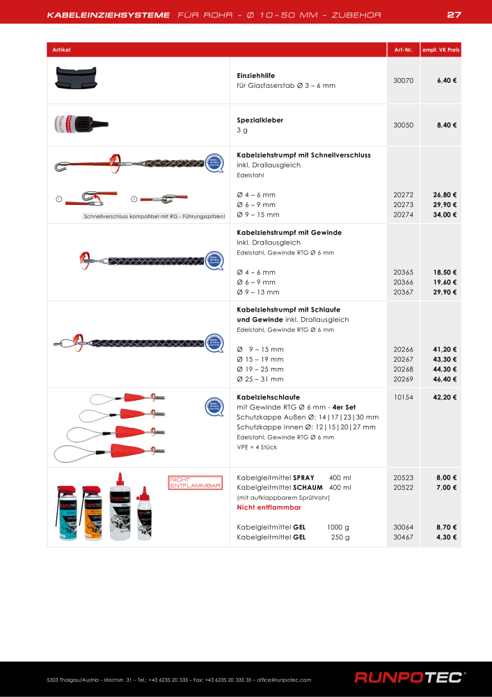 RUNPOTEC - Hauptkatalog NR.: 21091 - Seite 27