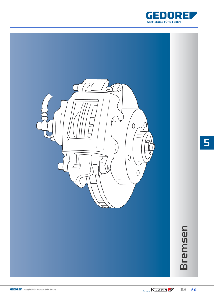 GEDORE Automotive KLANN Werkzeuge für Bremsen NR.: 211