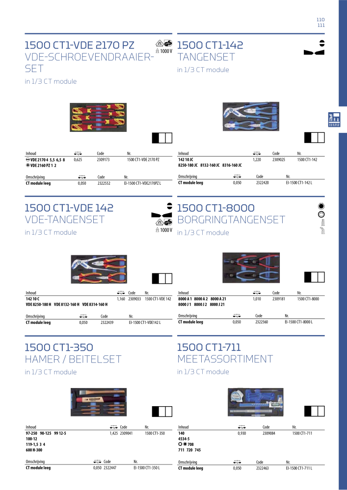 GEDORE Algemene catalogus NR.: 2110 - Seite 111