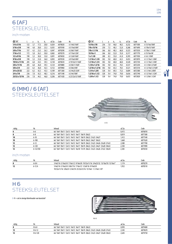 GEDORE Algemene catalogus NR.: 2110 - Seite 135