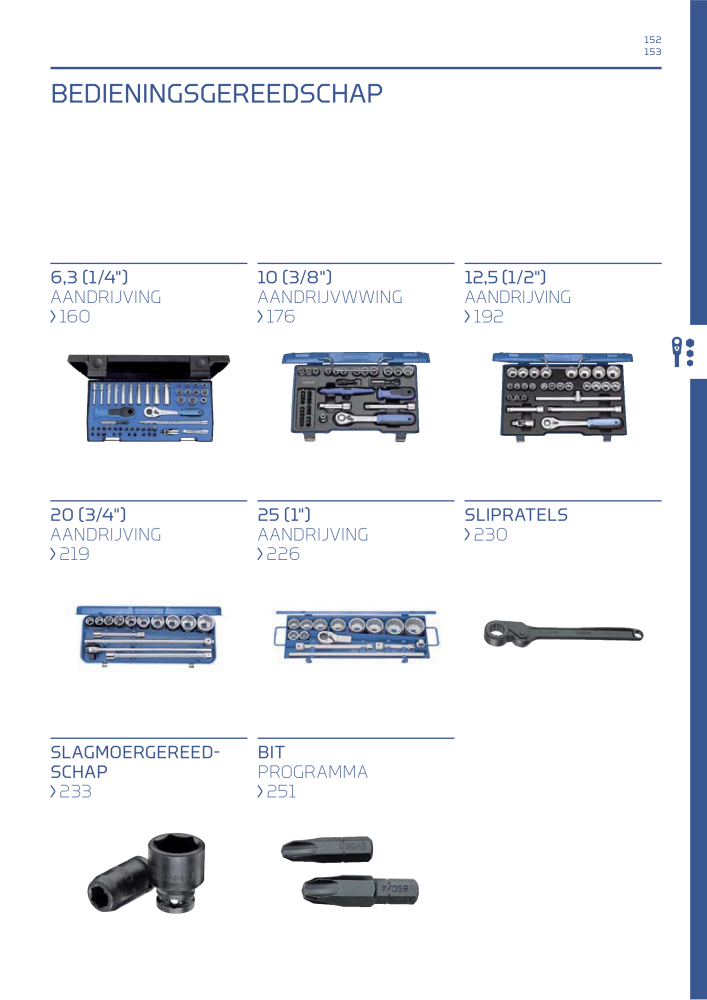 GEDORE Algemene catalogus NO.: 2110 - Page 153