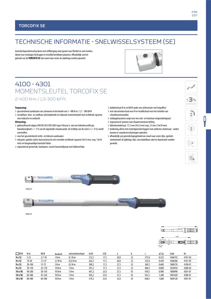 GEDORE Algemene catalogus NR.: 2110 - Pagina 297