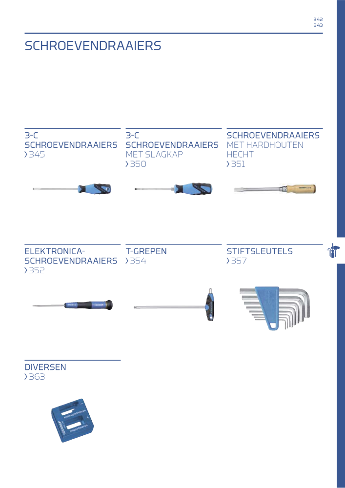 GEDORE Algemene catalogus NO.: 2110 - Page 343