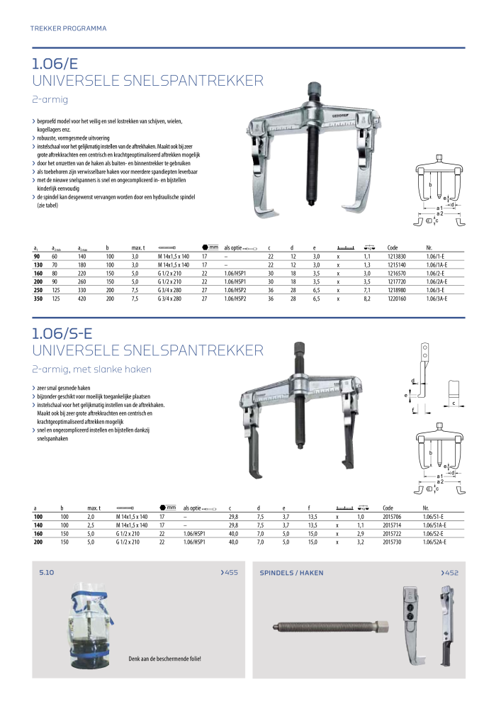 GEDORE Algemene catalogus NR.: 2110 - Pagina 440