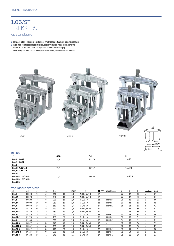 GEDORE Algemene catalogus NR.: 2110 - Pagina 442