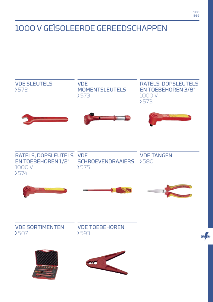 GEDORE Algemene catalogus Nº: 2110 - Página 569