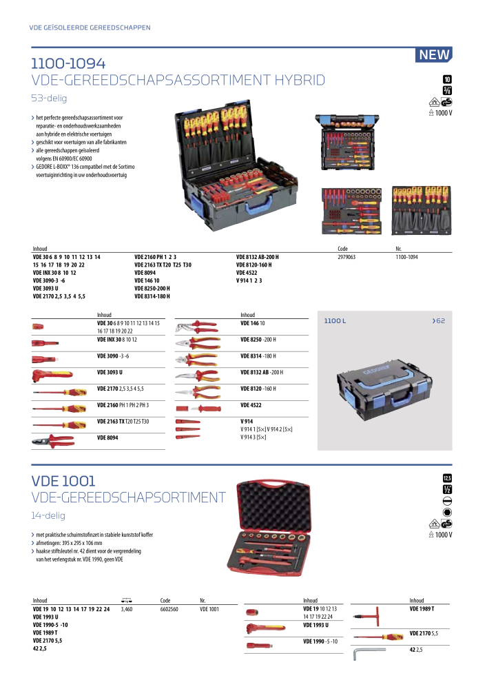 GEDORE Algemene catalogus NO.: 2110 - Page 592