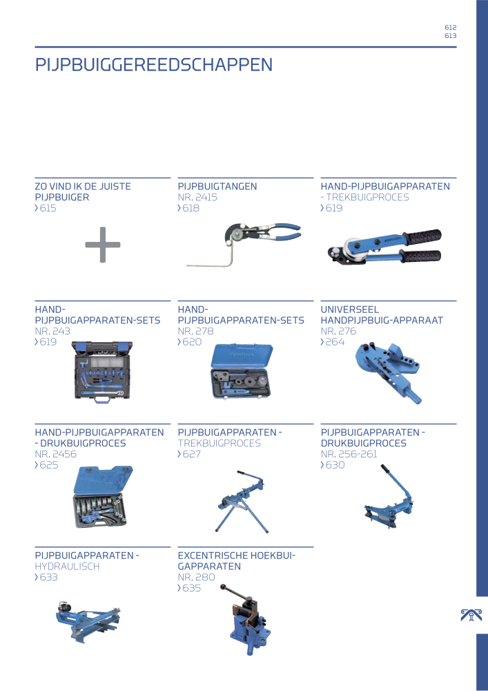 GEDORE Algemene catalogus NO.: 2110 - Page 613