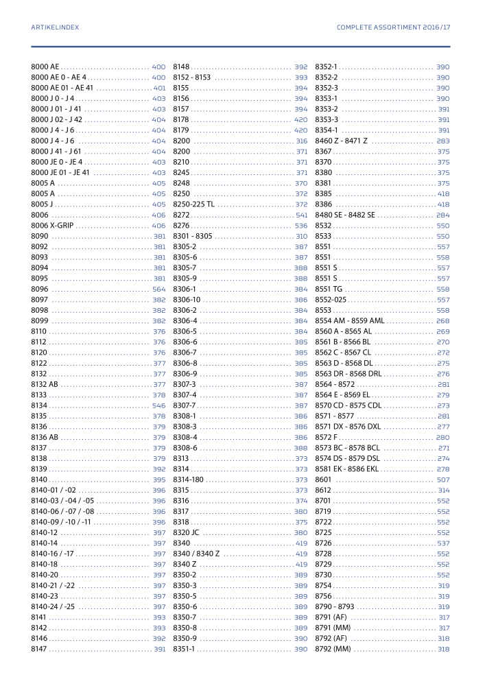 GEDORE Algemene catalogus Nº: 2110 - Página 670