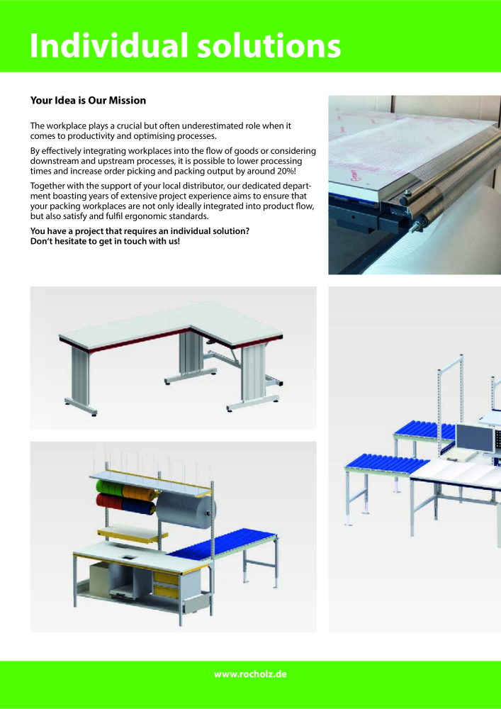 Rocholz - Ergonomic packing and workplace systems NR.: 21102 - Seite 76