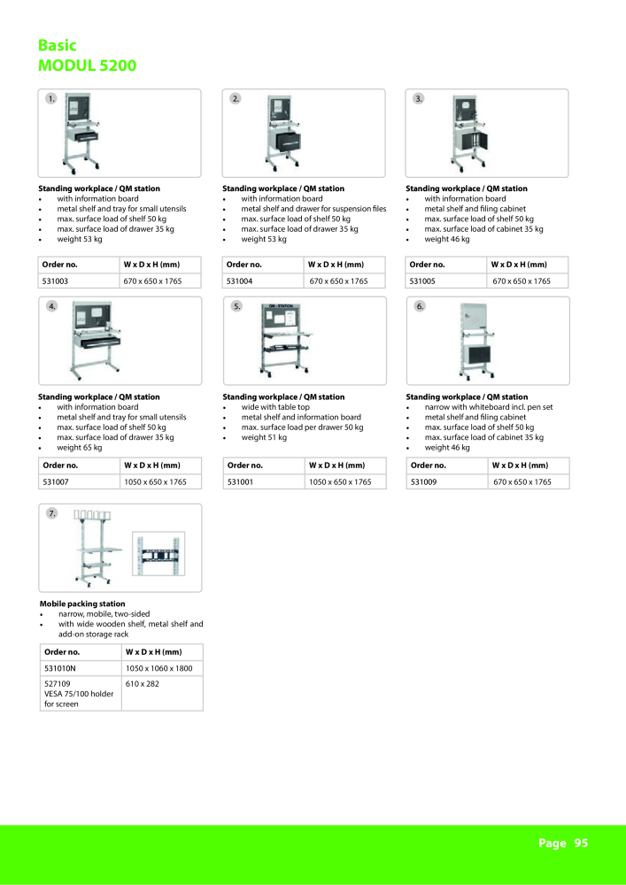 Rocholz - Ergonomic packing and workplace systems NO.: 21102 - Page 95