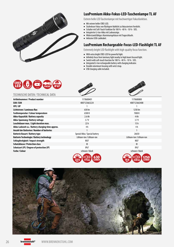 brennenstuhl Camping Katalog NO.: 21129 - Page 26