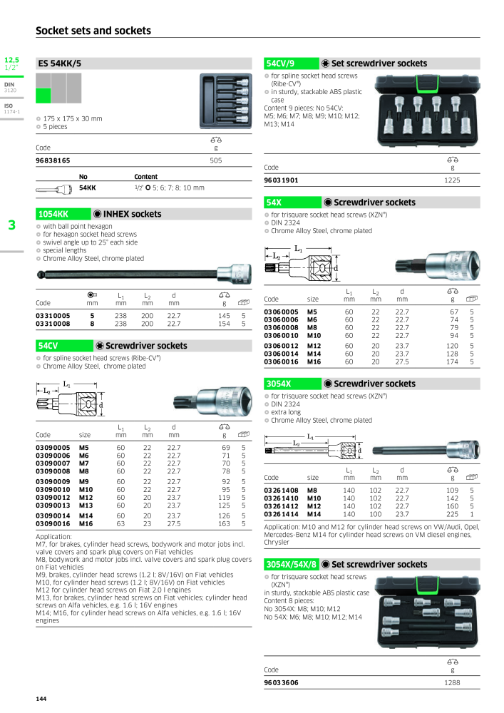 STAHLWILLE Main catalog Hand tools Nº: 2113 - Página 146