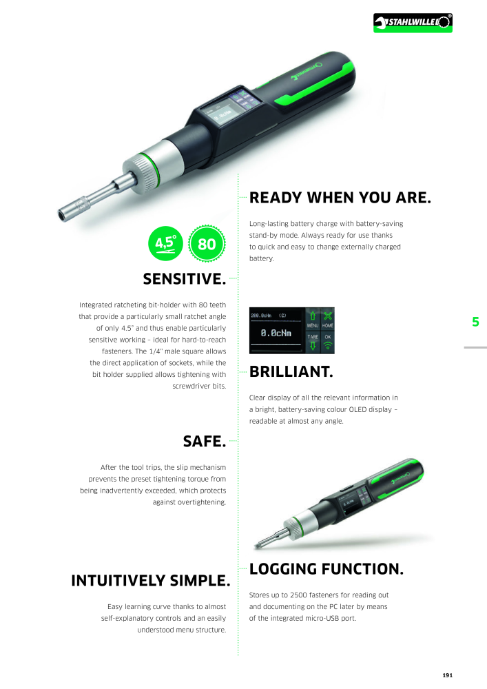 STAHLWILLE Main catalog Hand tools NR.: 2113 - Side 193