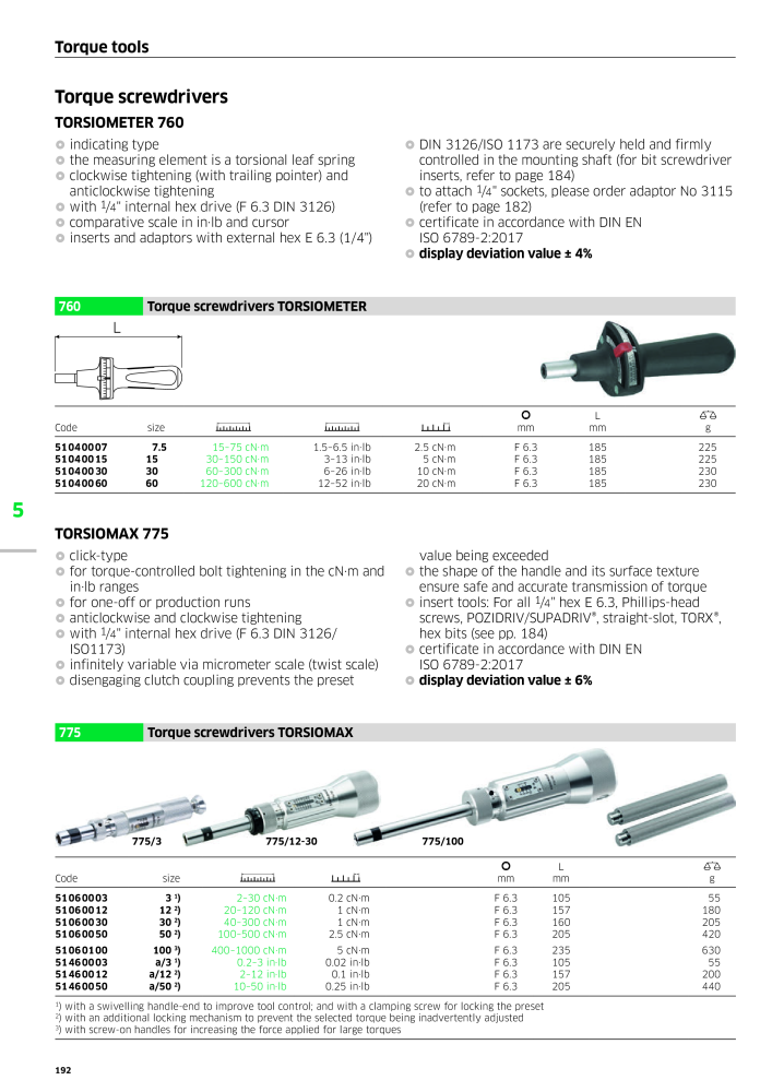 STAHLWILLE Main catalog Hand tools Nb. : 2113 - Page 194