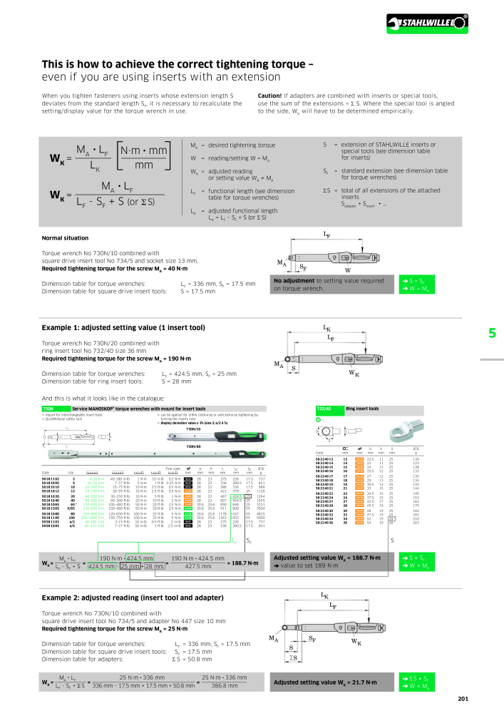 STAHLWILLE Main catalog Hand tools Nº: 2113 - Página 203