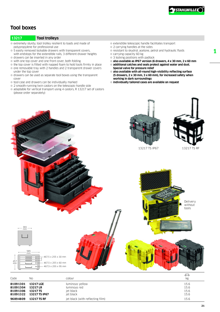 STAHLWILLE Main catalog Hand tools NR.: 2113 - Side 23