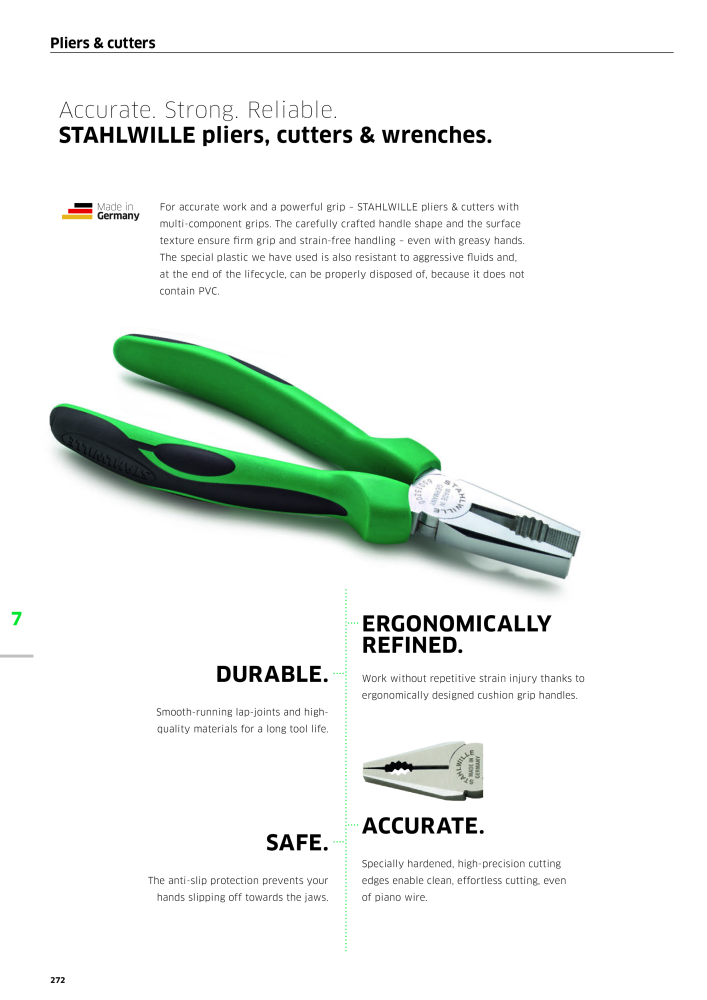 STAHLWILLE Main catalog Hand tools NO.: 2113 - Page 274