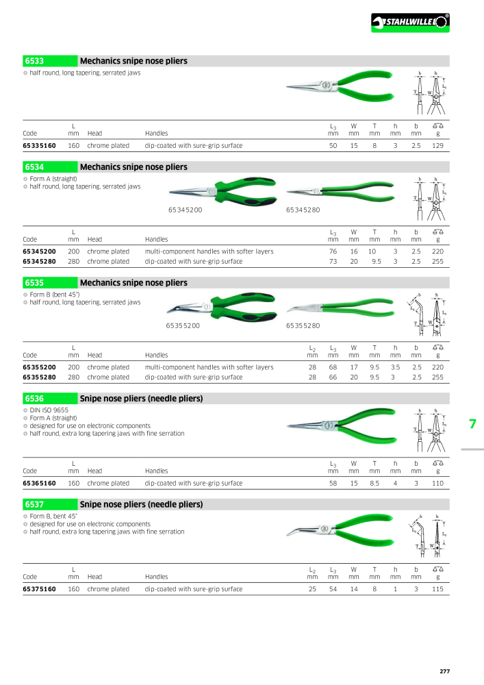 STAHLWILLE Main catalog Hand tools n.: 2113 - Pagina 279