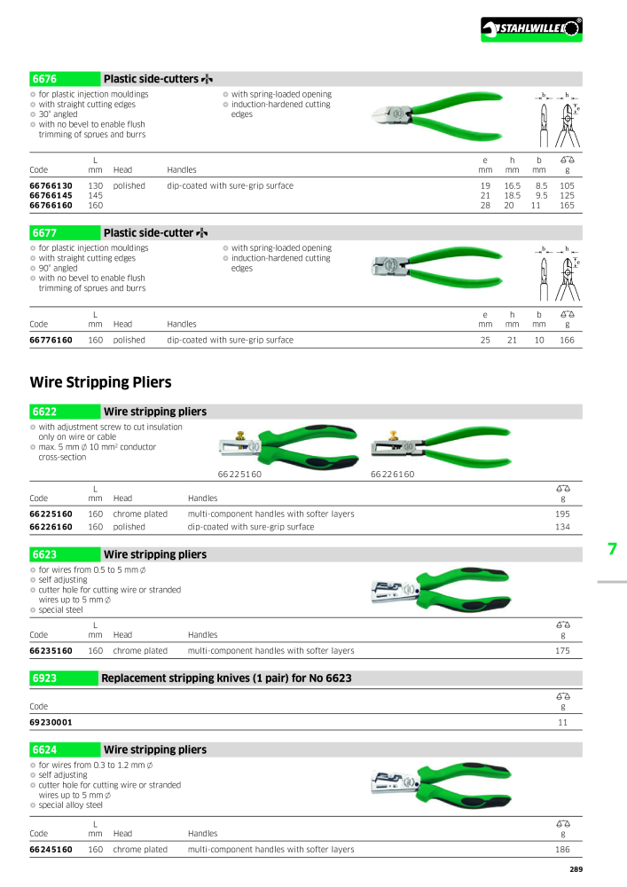 STAHLWILLE Main catalog Hand tools NR.: 2113 - Strona 291