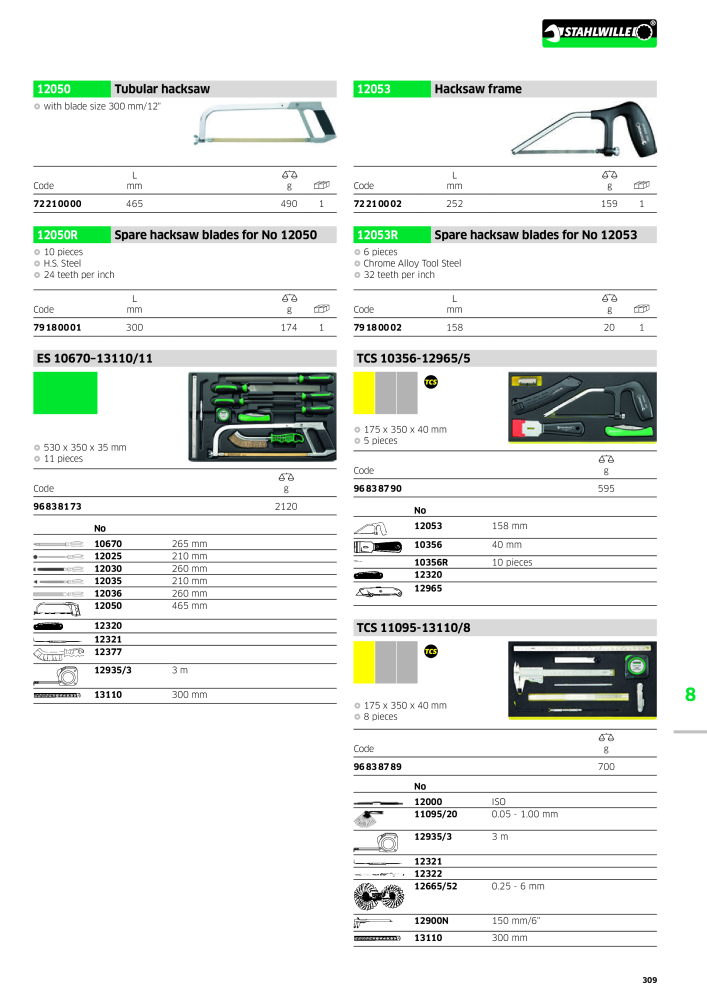 STAHLWILLE Main catalog Hand tools NO.: 2113 - Page 311