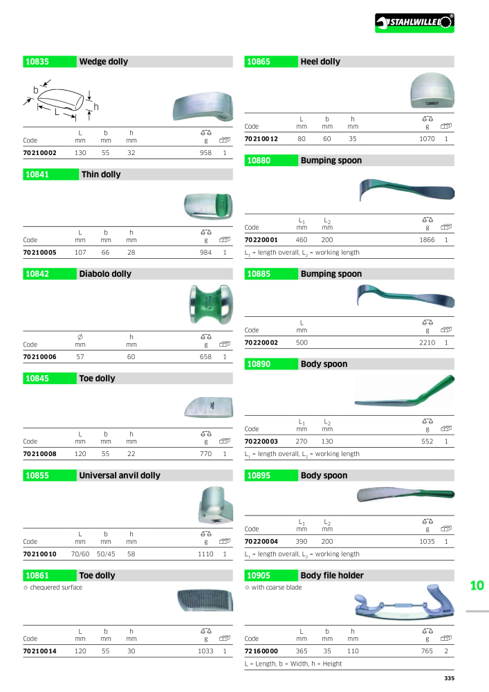 STAHLWILLE Main catalog Hand tools NR.: 2113 - Pagina 337