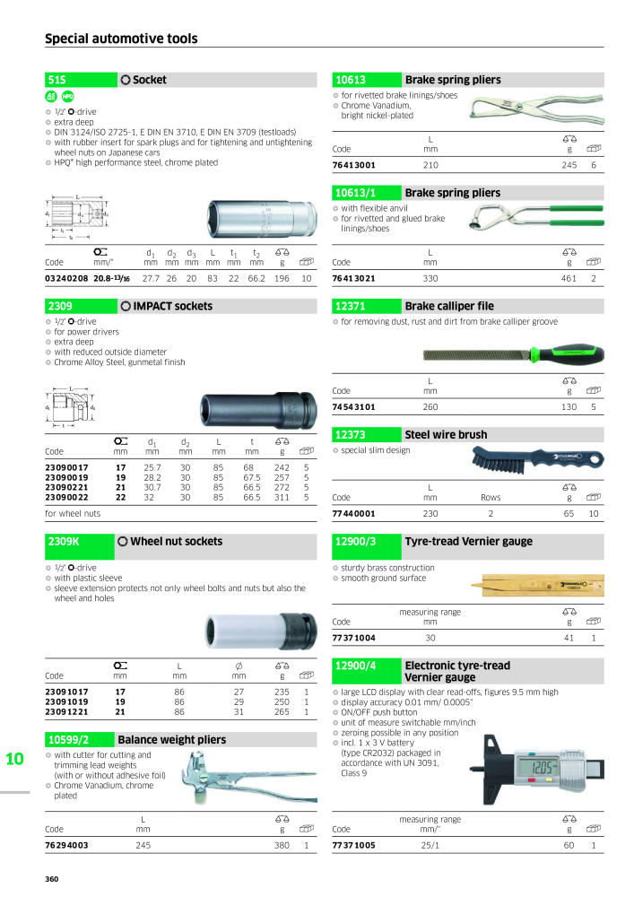 STAHLWILLE Main catalog Hand tools Nº: 2113 - Página 362