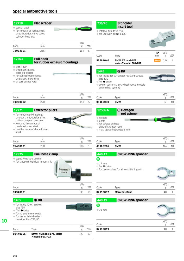 STAHLWILLE Main catalog Hand tools Nb. : 2113 - Page 368