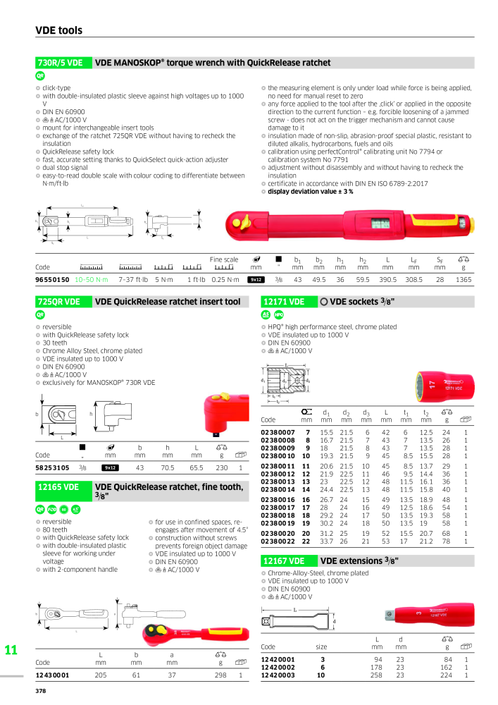 STAHLWILLE Main catalog Hand tools NO.: 2113 - Page 380