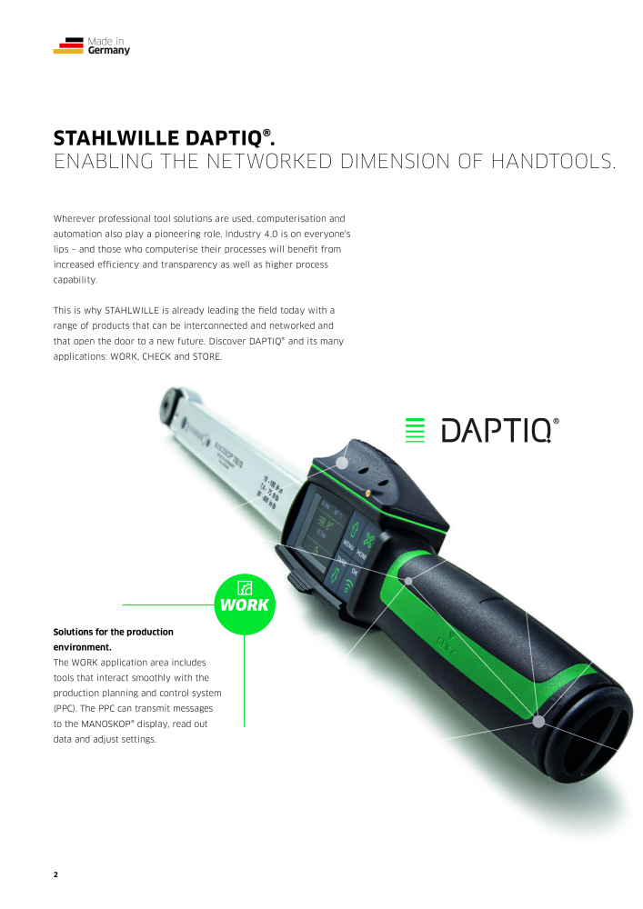 STAHLWILLE Main catalog Hand tools Nb. : 2113 - Page 4