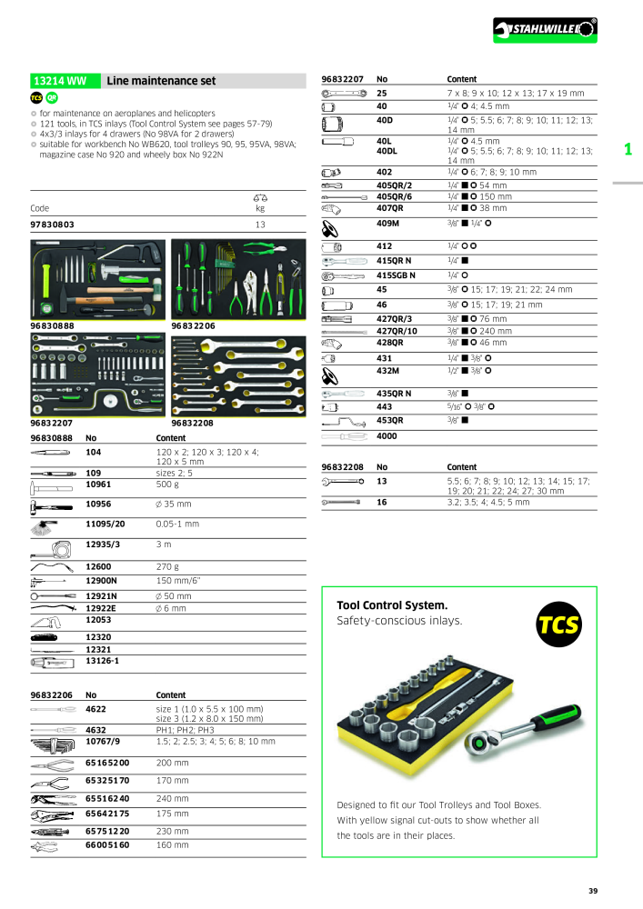 STAHLWILLE Main catalog Hand tools NR.: 2113 - Pagina 41